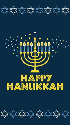 Happy Hanukkah Background 