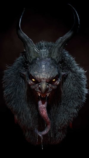 4K Krampus Wallpaper