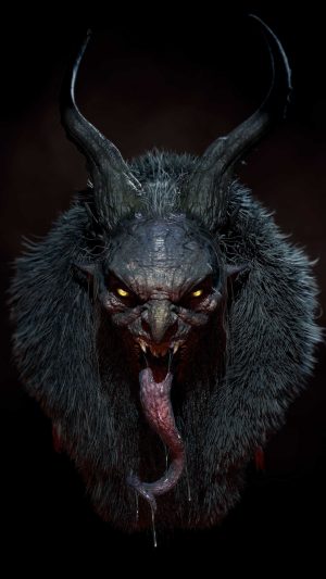 4K Krampus Wallpaper