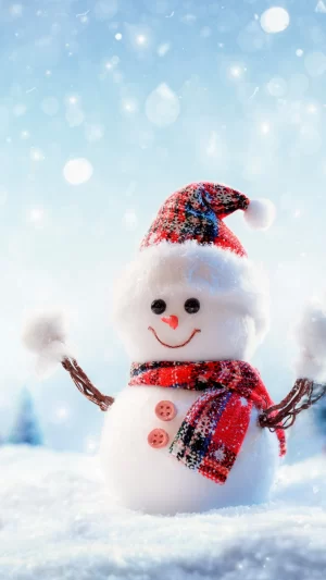 HD Snowman Wallpaper 