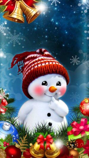 HD Snowman Wallpaper 