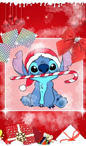 Stitch Christmas Wallpaper 