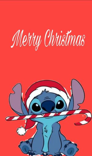 Stitch Christmas Background