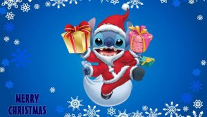 Desktop Stitch Christmas Wallpaper