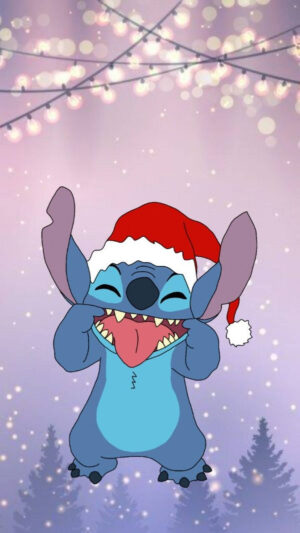 Stitch Christmas Wallpaper