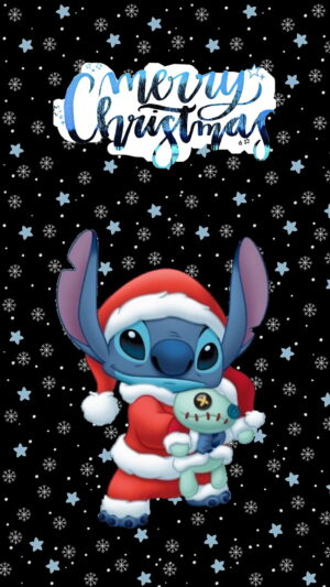 Stitch Christmas Wallpaper