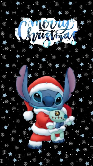 Stitch Christmas Wallpaper 