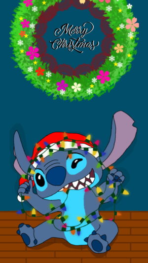 Stitch Christmas Wallpaper 