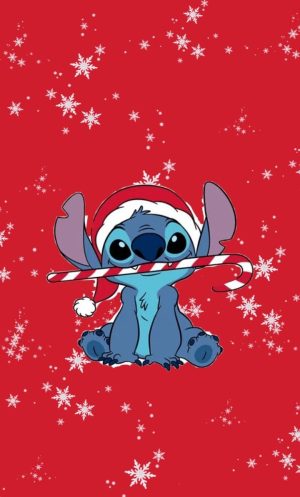 Stitch Christmas Wallpaper