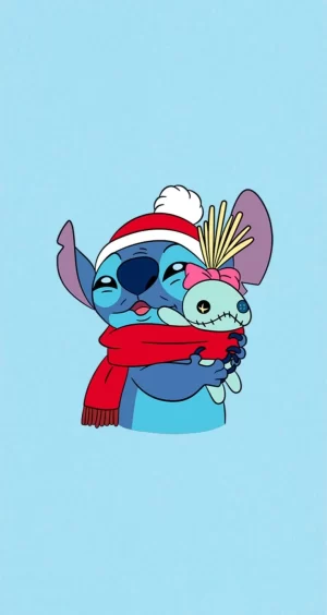 HD Stitch Christmas Wallpaper