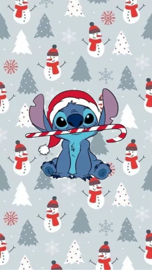 HD Stitch Christmas Wallpaper