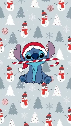 HD Stitch Christmas Wallpaper 