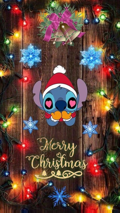 Stitch Christmas Wallpaper | WhatsPaper