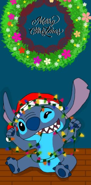 Stitch Christmas Wallpaper