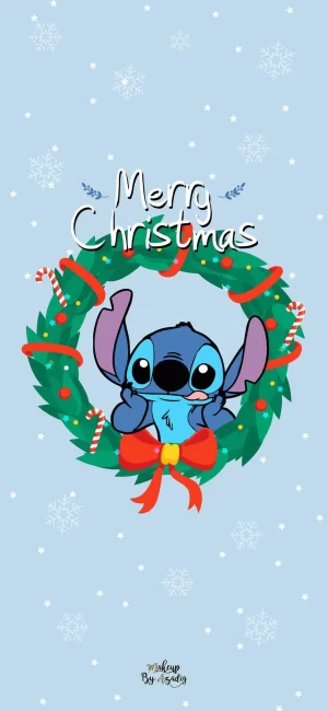 Stitch Christmas Wallpaper