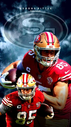 4K George Kittle Wallpaper