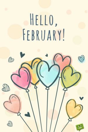 Welcome February Wallpaper 