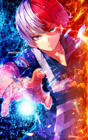 4K Shoto Todoroki Wallpaper 