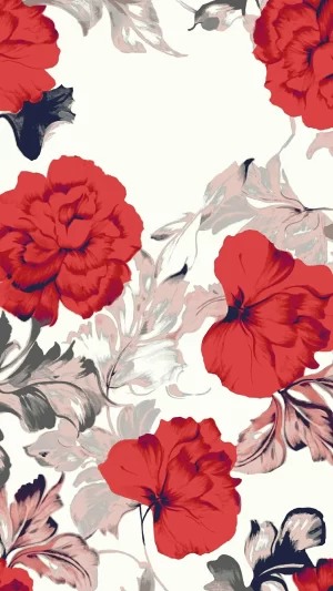 Flower Pattern Wallpaper 