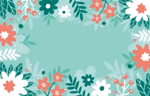 Desktop Flower Pattern Wallpaper 