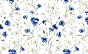 Desktop Flower Pattern Wallpaper