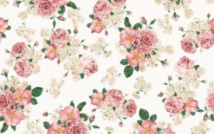 Desktop Flower Pattern Wallpaper 