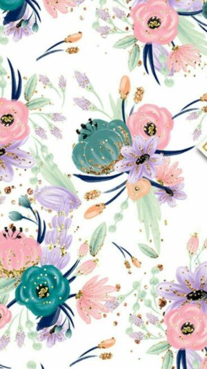 Flower Pattern Background 