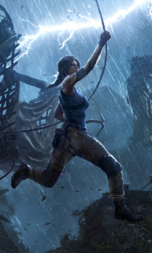 Lara Croft Death Wallpaper