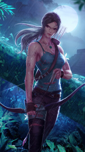Lara Croft Death Wallpaper
