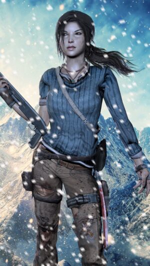 Lara Croft Death Background