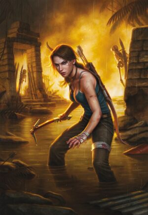 HD Lara Croft Death Wallpaper 