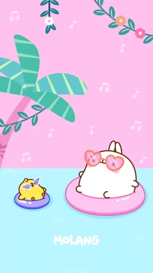 4K Molang Wallpaper