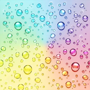 Rainbow Bubble Wallpaper 