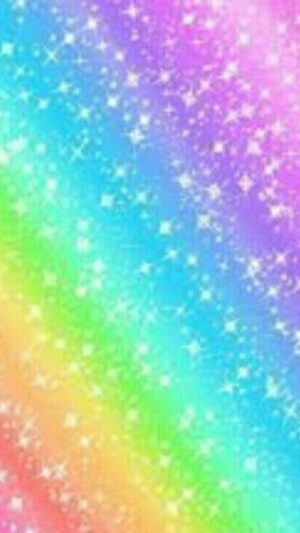 Rainbow Bubble Background