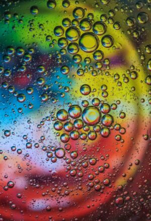 4K Rainbow Bubble Wallpaper