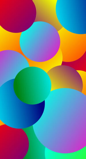 Rainbow Bubble Wallpaper