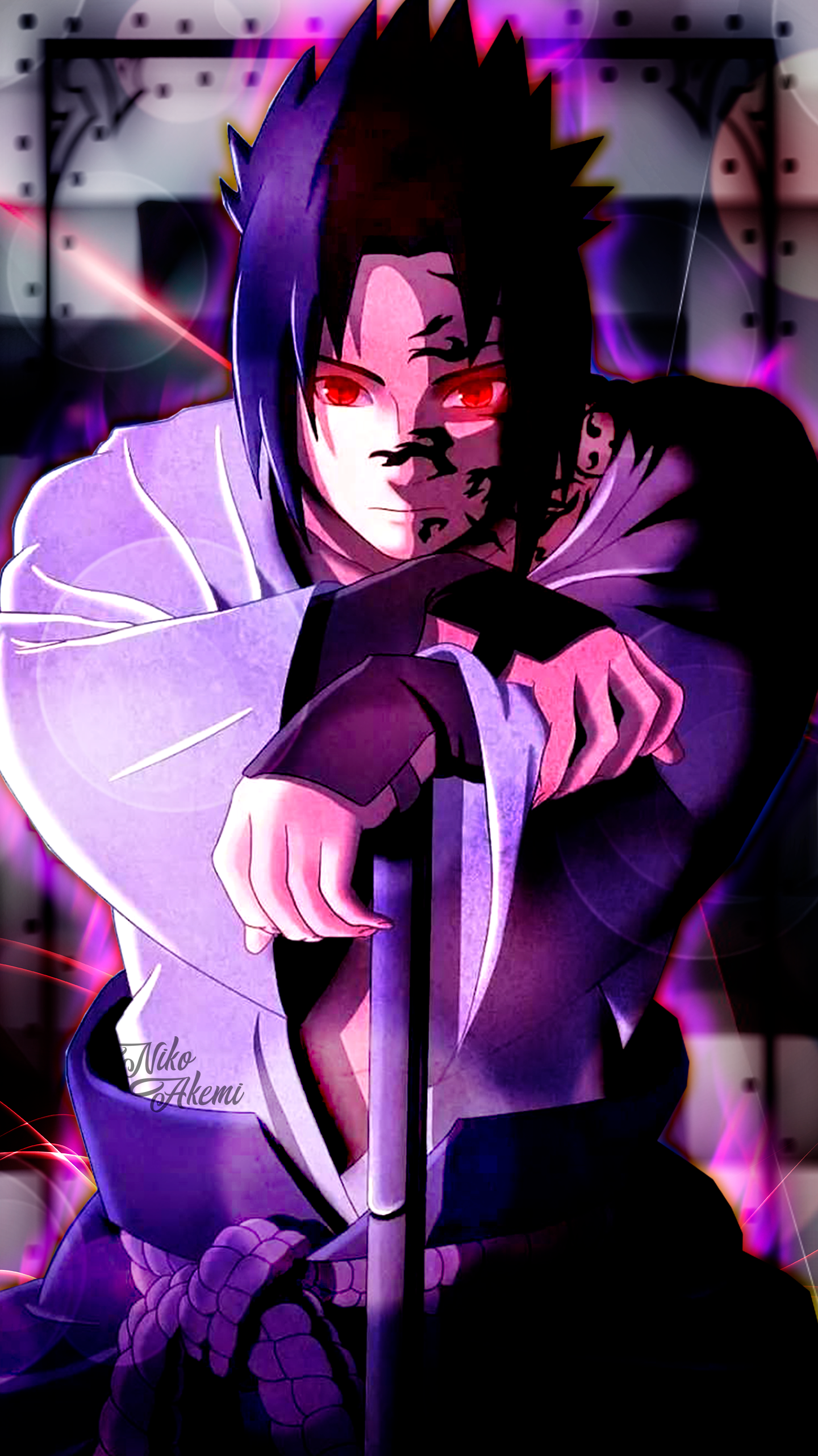 Sasuke Uchiha Wallpaper 4K