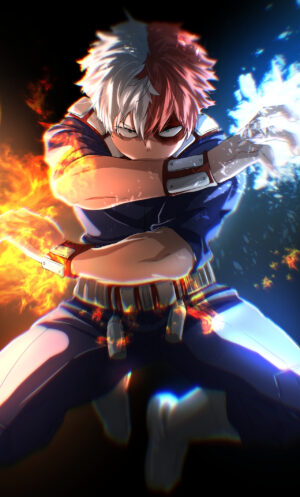 4K Shoto Todoroki Wallpaper 