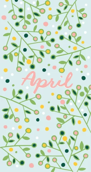 April Background