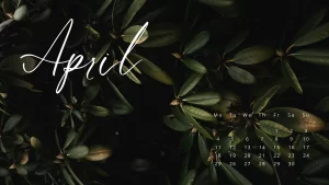 Desktop April Wallpaper 