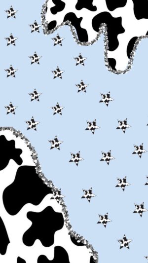 Cow Print Wallpaper