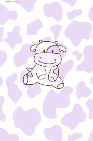 Cow Print Wallpaper 