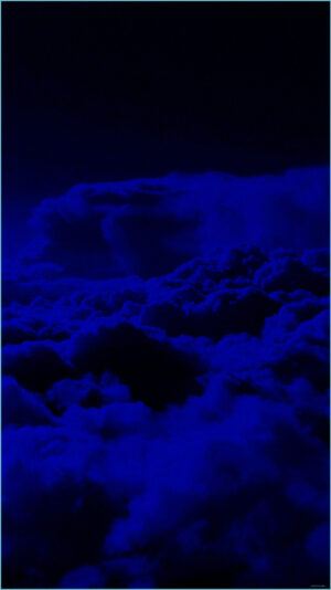 4K Dark Blue Wallpaper