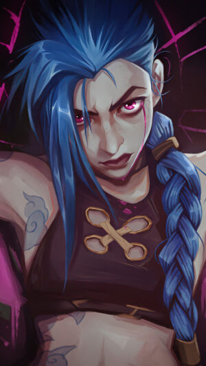 4K Jinx Arcane Wallpaper