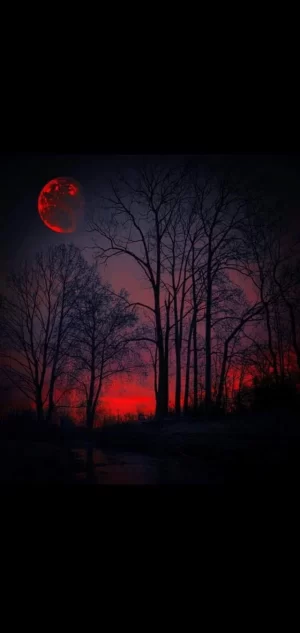 Red Moon Wallpaper 