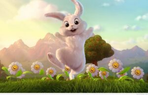 Desktop Easter Bunny Wallpaper 