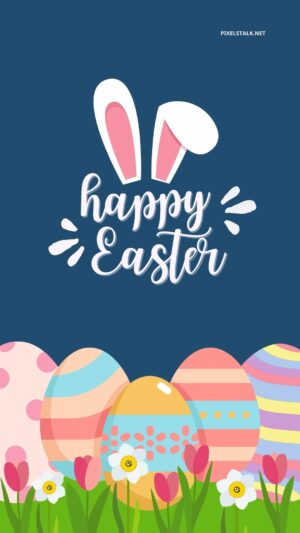 Easter Bunny Background 