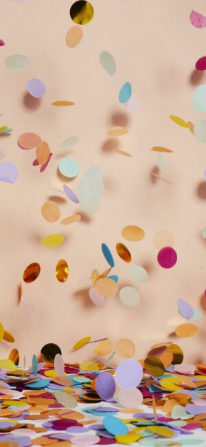 HD Confetti Wallpaper