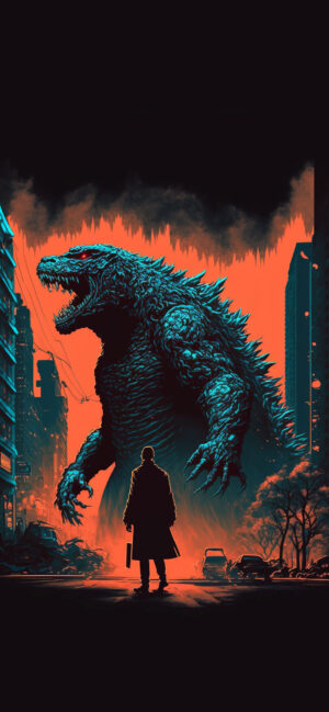 4K Godzilla Wallpaper