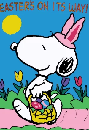 Snoopy Easter Wallpaper